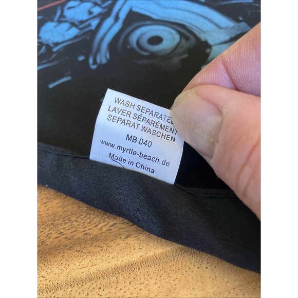 Official Mastodon Bandana Black 19” X 21” - Picture 10 of 10